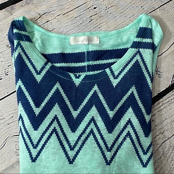 🔺SOLD🔺 Sweater Lightweight Tunic Charming Charlie Large - Picture 4 of 7